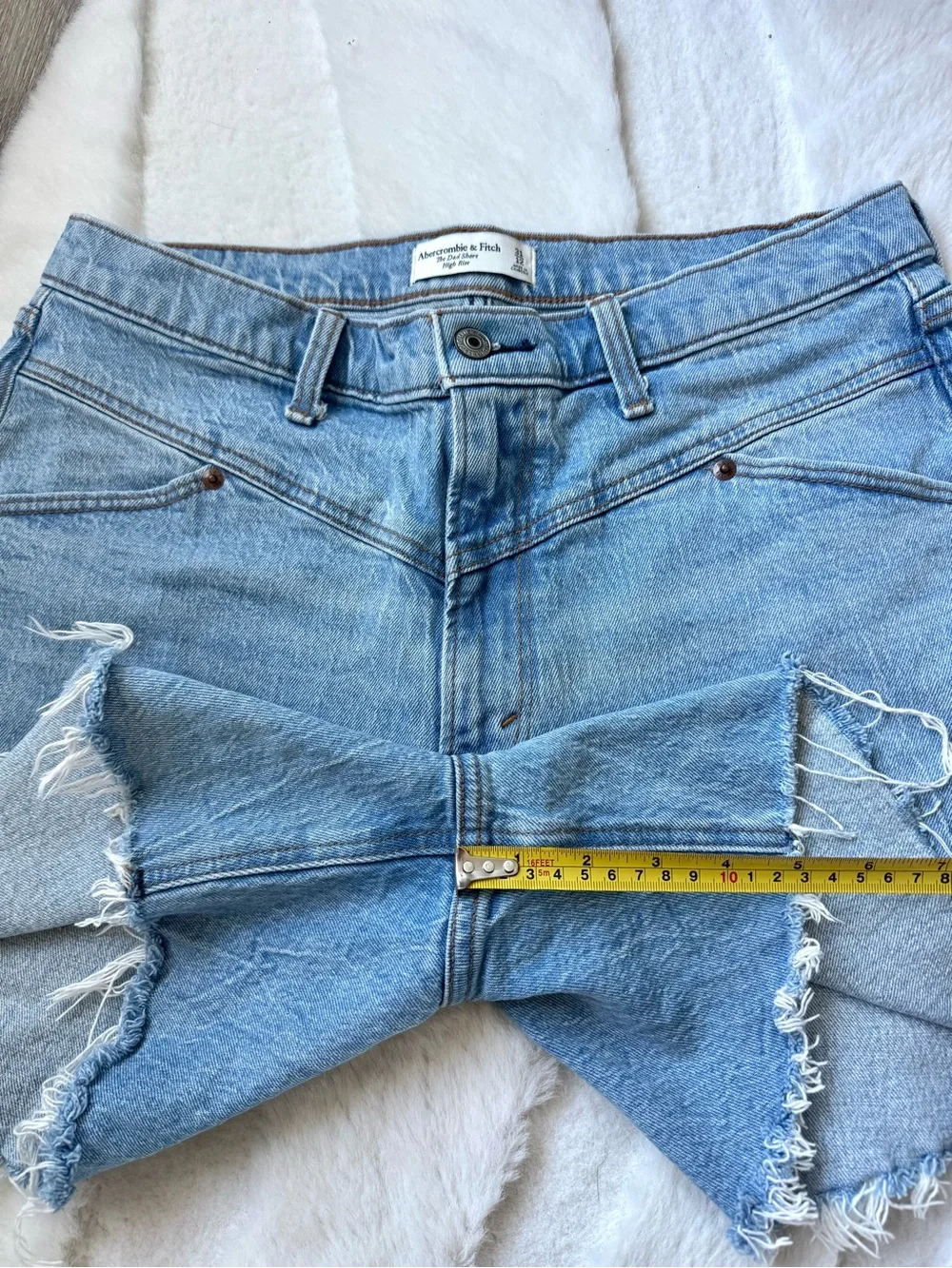 Abercrombie A&F The Dad Shorts High Rise Size 31